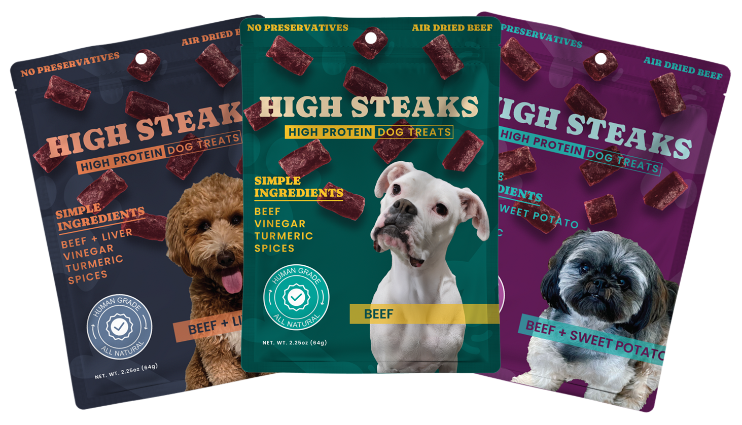 High Steaks Pet Treats