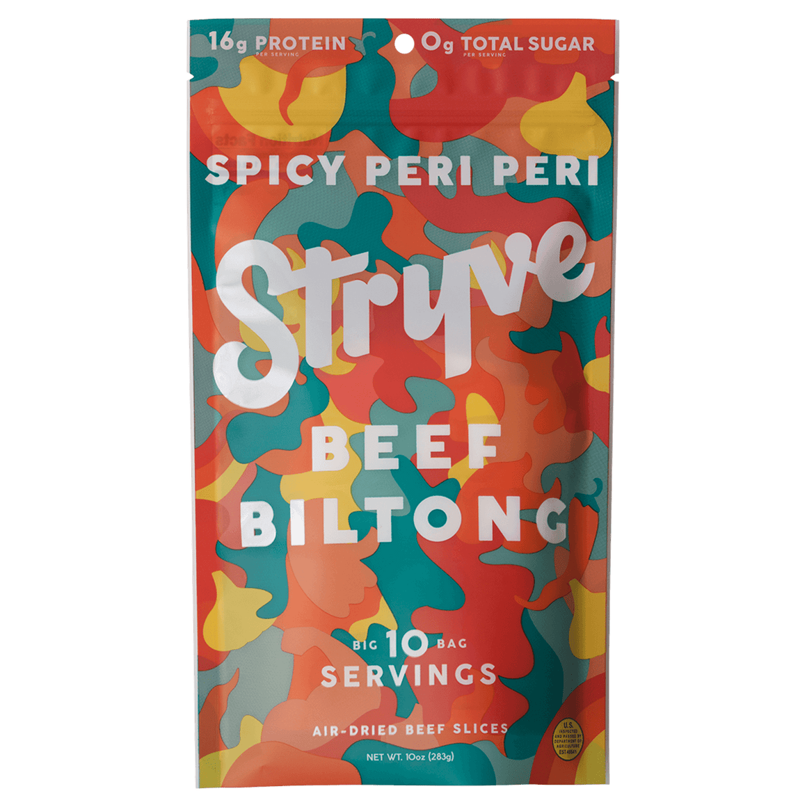 Spicy Peri Peri Sliced Biltong - CLEARANCE