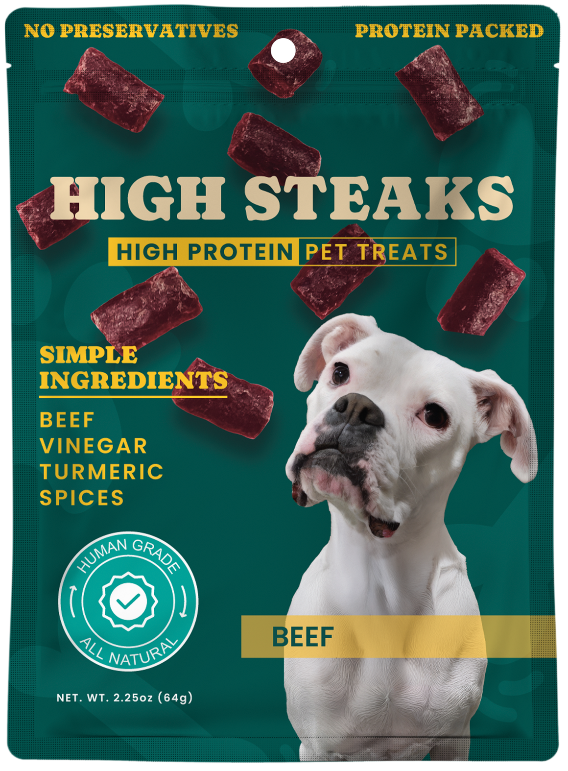 SAMPLE - High Steaks Pet Treats