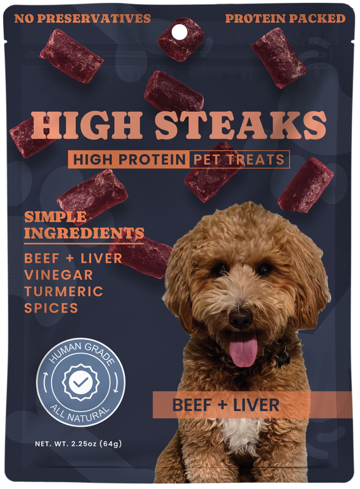 SAMPLE - High Steaks Pet Treats