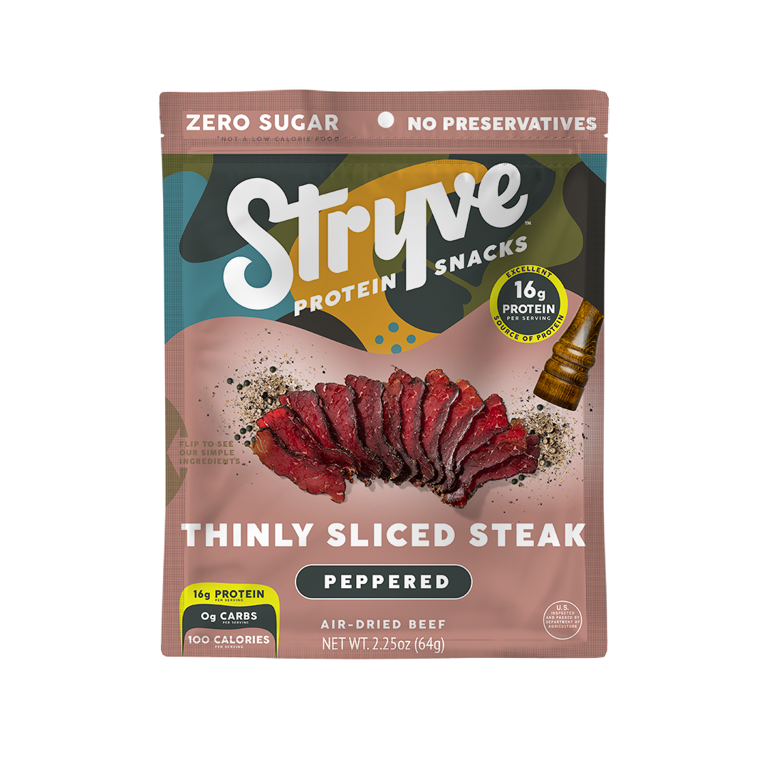 Peppered Sliced Steak