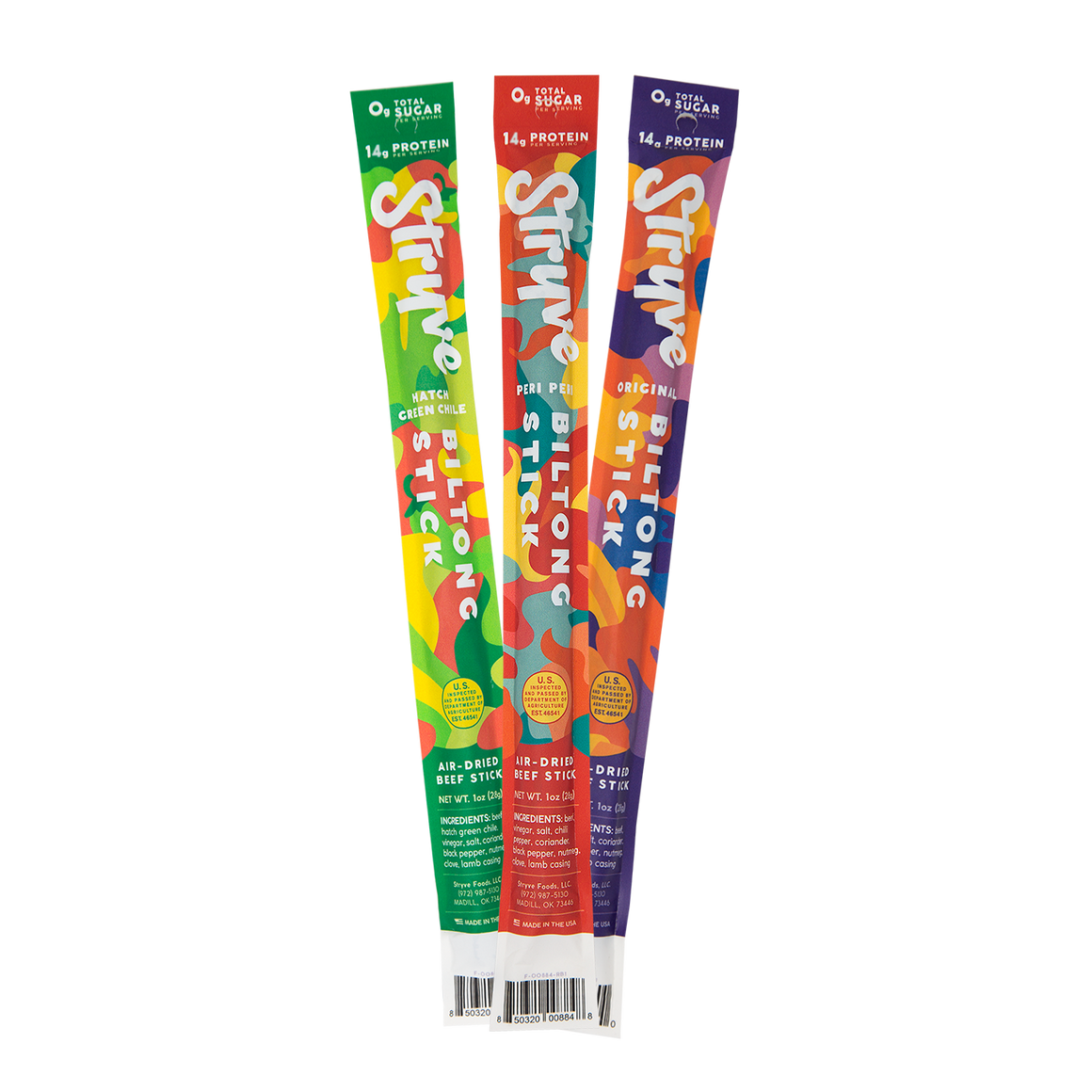 Variety Biltong Sticks - 3 pack