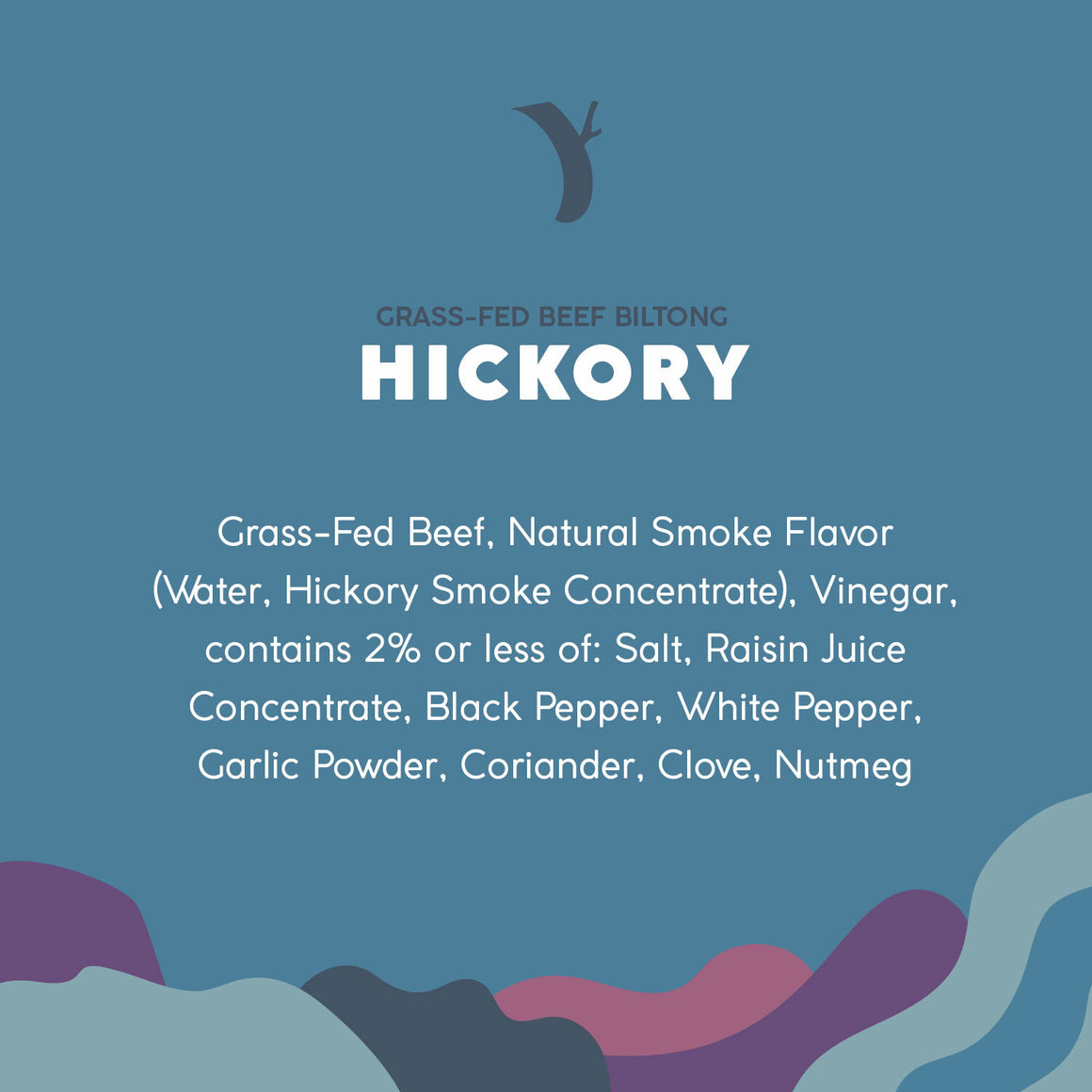 Grass-Fed Hickory Sliced Biltong